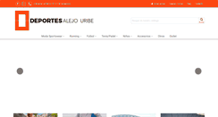 Desktop Screenshot of deportesalejouribe.com